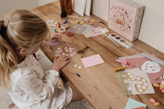 Little Dutch rosa Kreativbox Fairy Garden Detailansicht