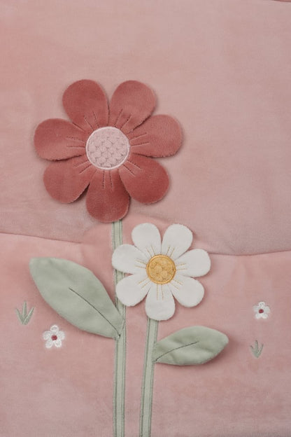 Little Dutch rosa Laufgittereinlage 75 x 95 cm mit Zubehör