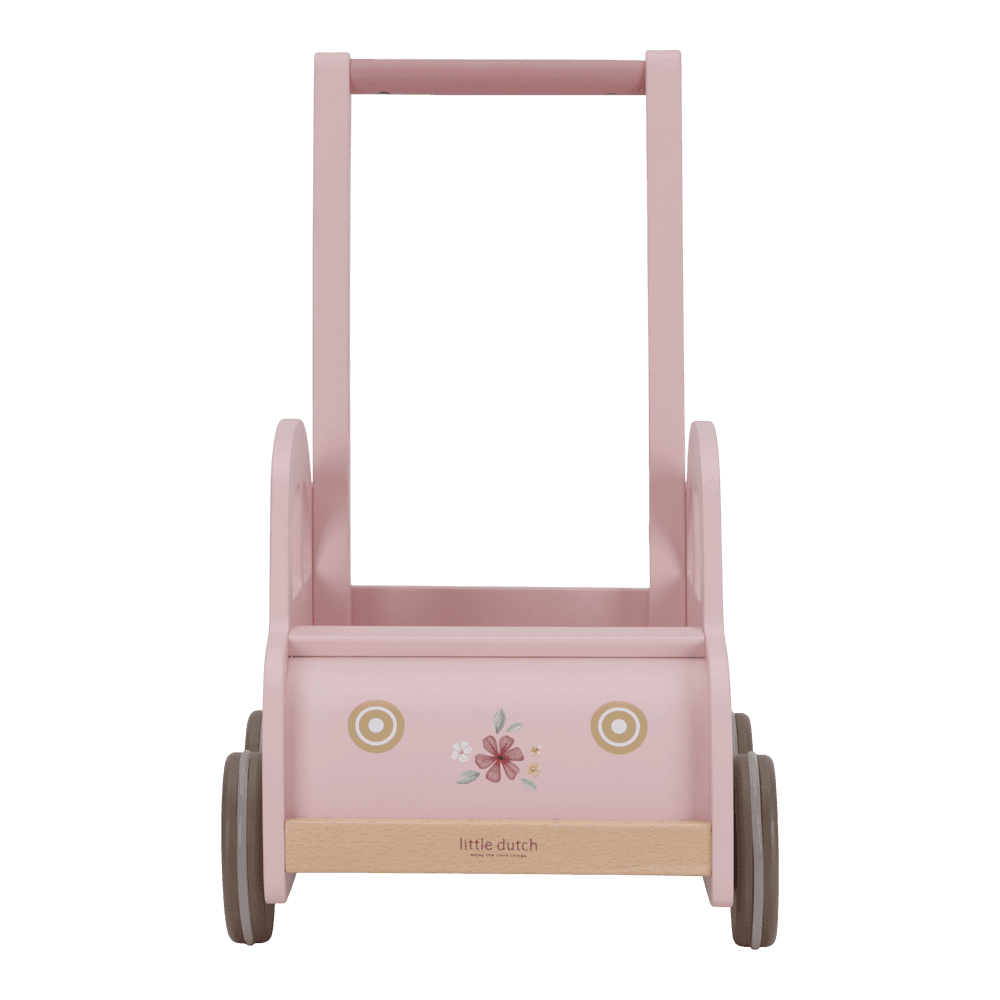 Little Dutch rosa Laufwagen Holz Fairy Garden