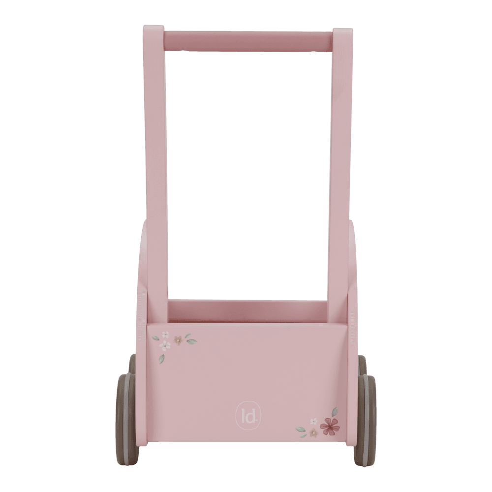 Little Dutch rosa Laufwagen Holz Fairy Garden