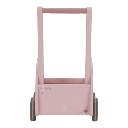 Little Dutch rosa Laufwagen Holz Fairy Garden