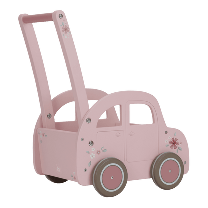 Little Dutch rosa Laufwagen Holz Fairy Garden