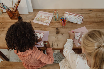 Little Dutch rosa Malbuch zwischen den Zeilen Fairy Garden