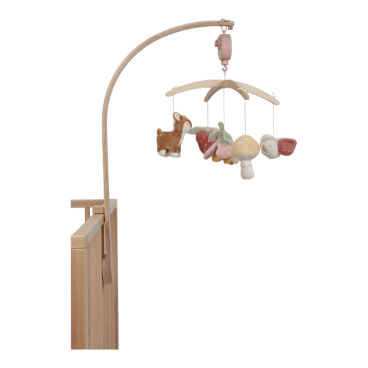 Little Dutch rosa Musik-Mobile aus Holz