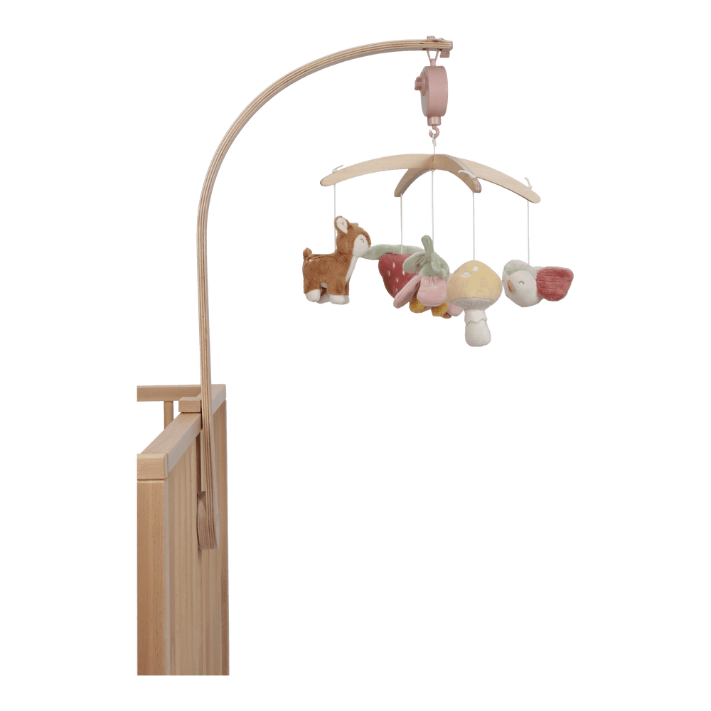 Little Dutch rosa Musik-Mobile aus Holz - Fairy Garden