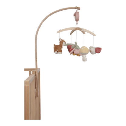 Little Dutch rosa Musik-Mobile aus Holz - Fairy Garden