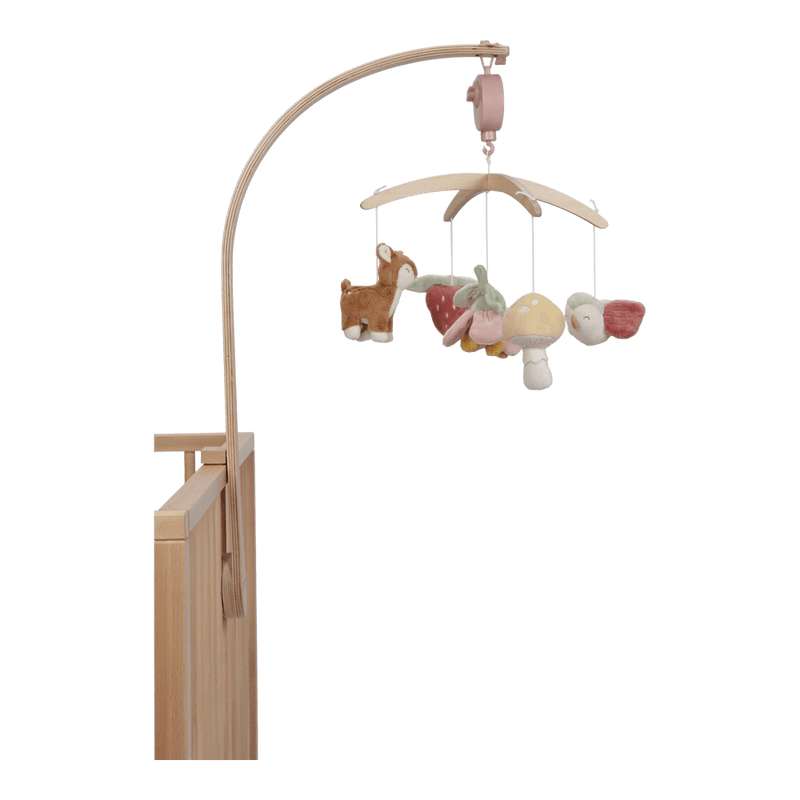 Little Dutch rosa Musik-Mobile aus Holz