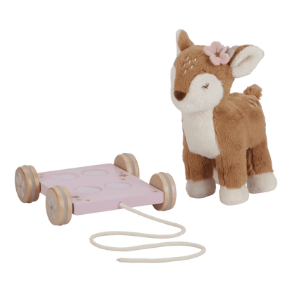 Little Dutch rosa Nachziehtier Reh - Fairy Garden