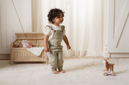 Little Dutch rosa Nachziehtier Reh - Fairy Garden