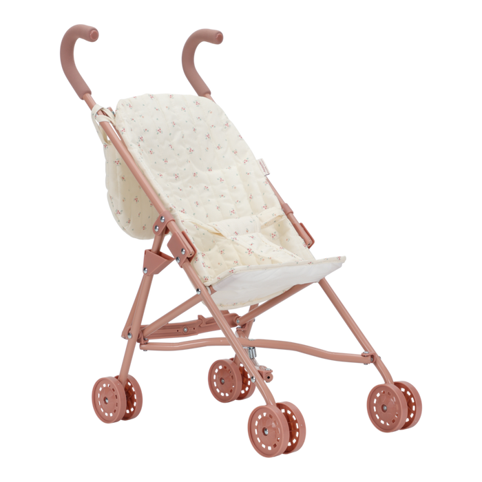 Little Dutch rosa Puppenbuggy aus Metall - faltbar LD4584