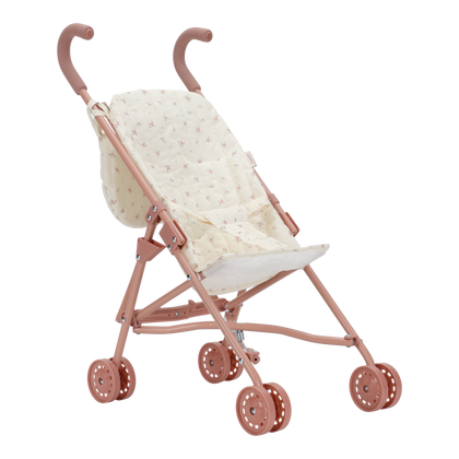 Little Dutch rosa Puppenbuggy aus Metall - faltbar LD4584