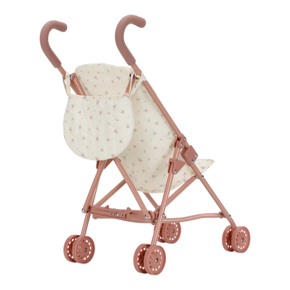 Little Dutch rosa Puppenbuggy aus Metall Funktionen Detail