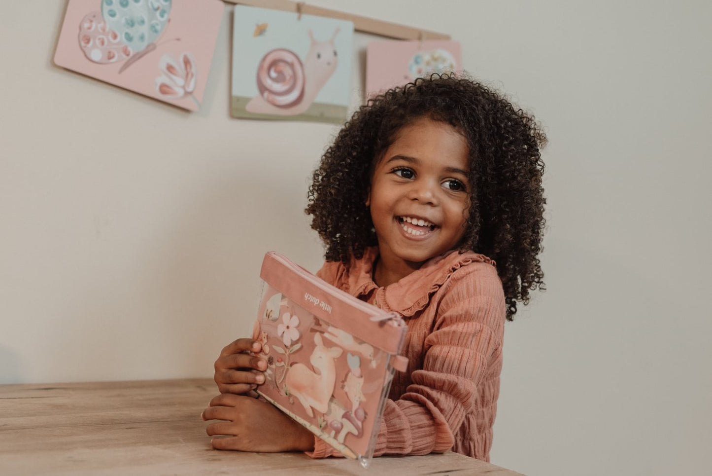 Little Dutch rosa Schreibset Fairy Garden - Etui mit Inhalt