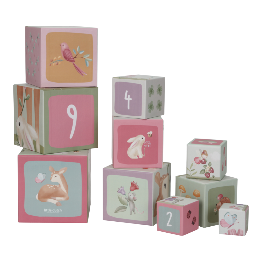 Little Dutch rosa Stapelblöcke Fairy Garden