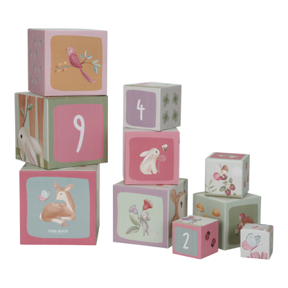 Little Dutch rosa Stapelblöcke Fairy Garden