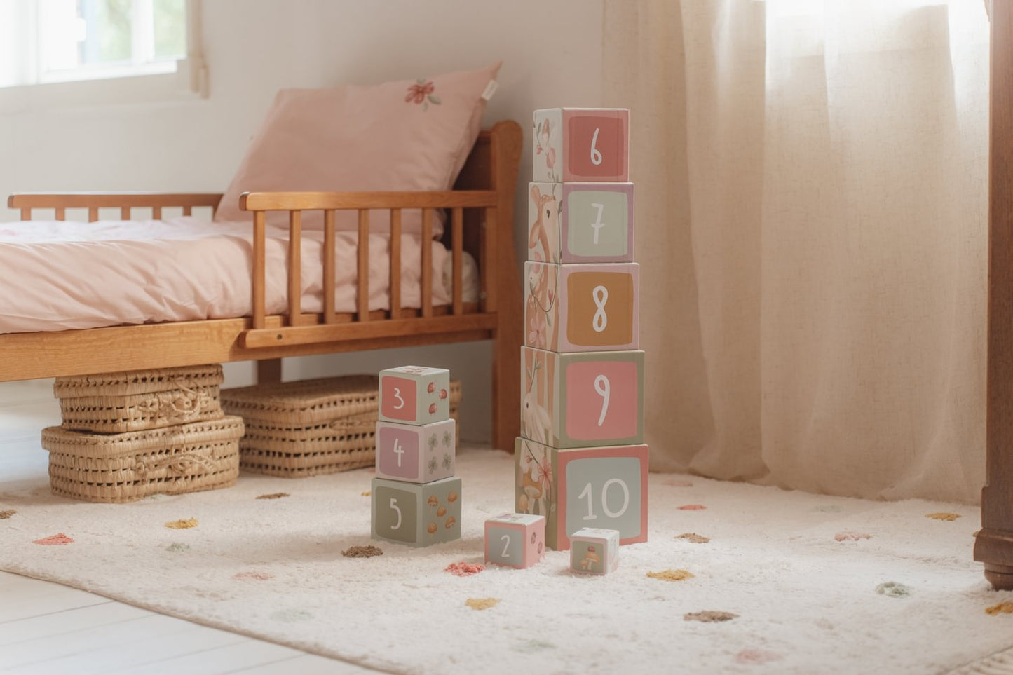 Little Dutch rosa Stapelblöcke Fairy Garden