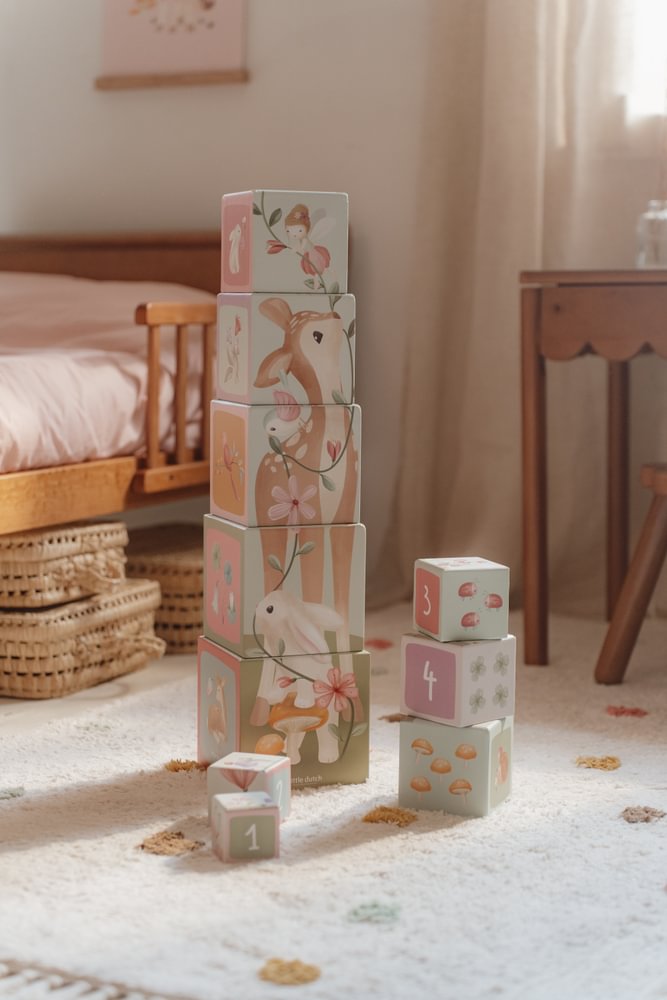 Little Dutch rosa Stapelblöcke Fairy Garden