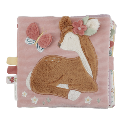 Little Dutch rosa Stoffbuch mit Aktivitäten Fairy Garden