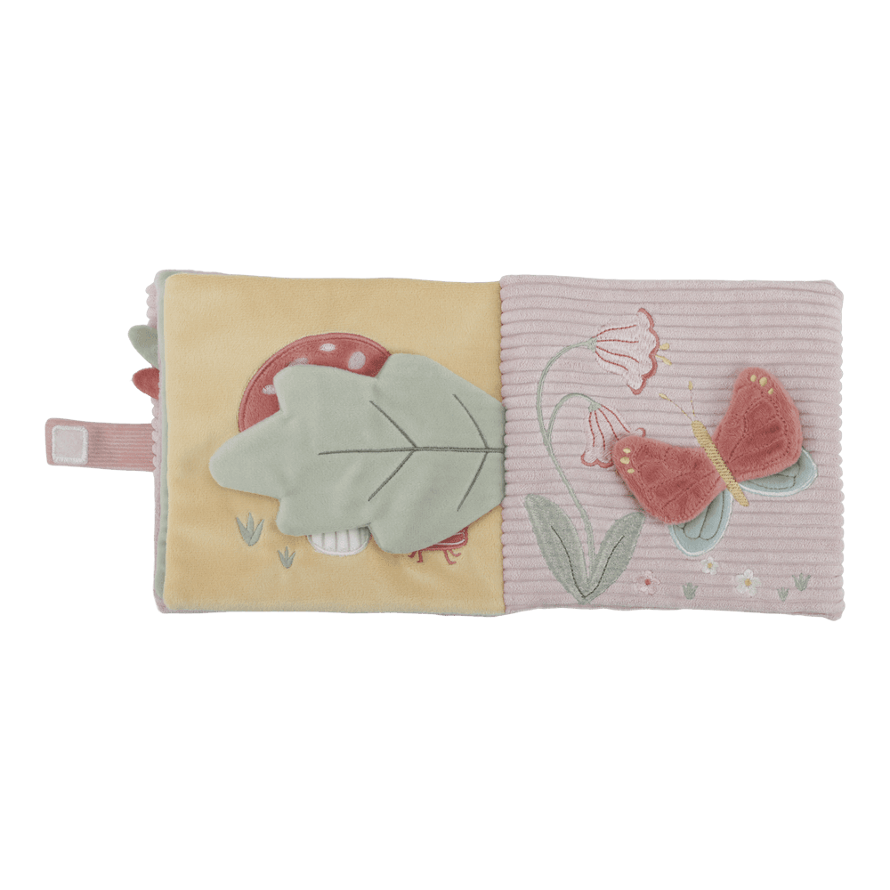 Little Dutch rosa Stoffbuch mit Aktivitäten Fairy Garden