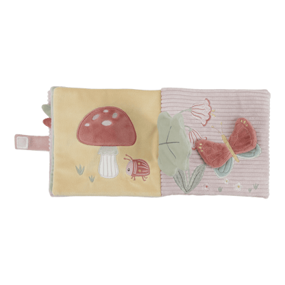 Little Dutch rosa Stoffbuch mit Aktivitäten Fairy Garden