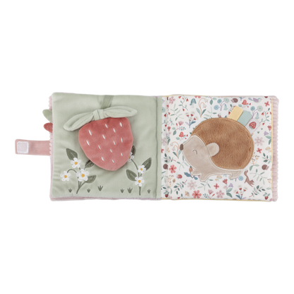 Little Dutch rosa Stoffbuch mit Aktivitäten Fairy Garden