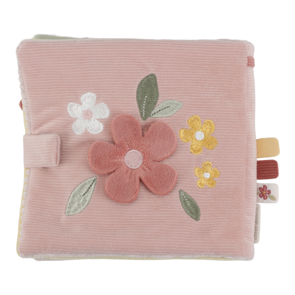 Little Dutch rosa Stoffbuch mit Aktivitäten Fairy Garden