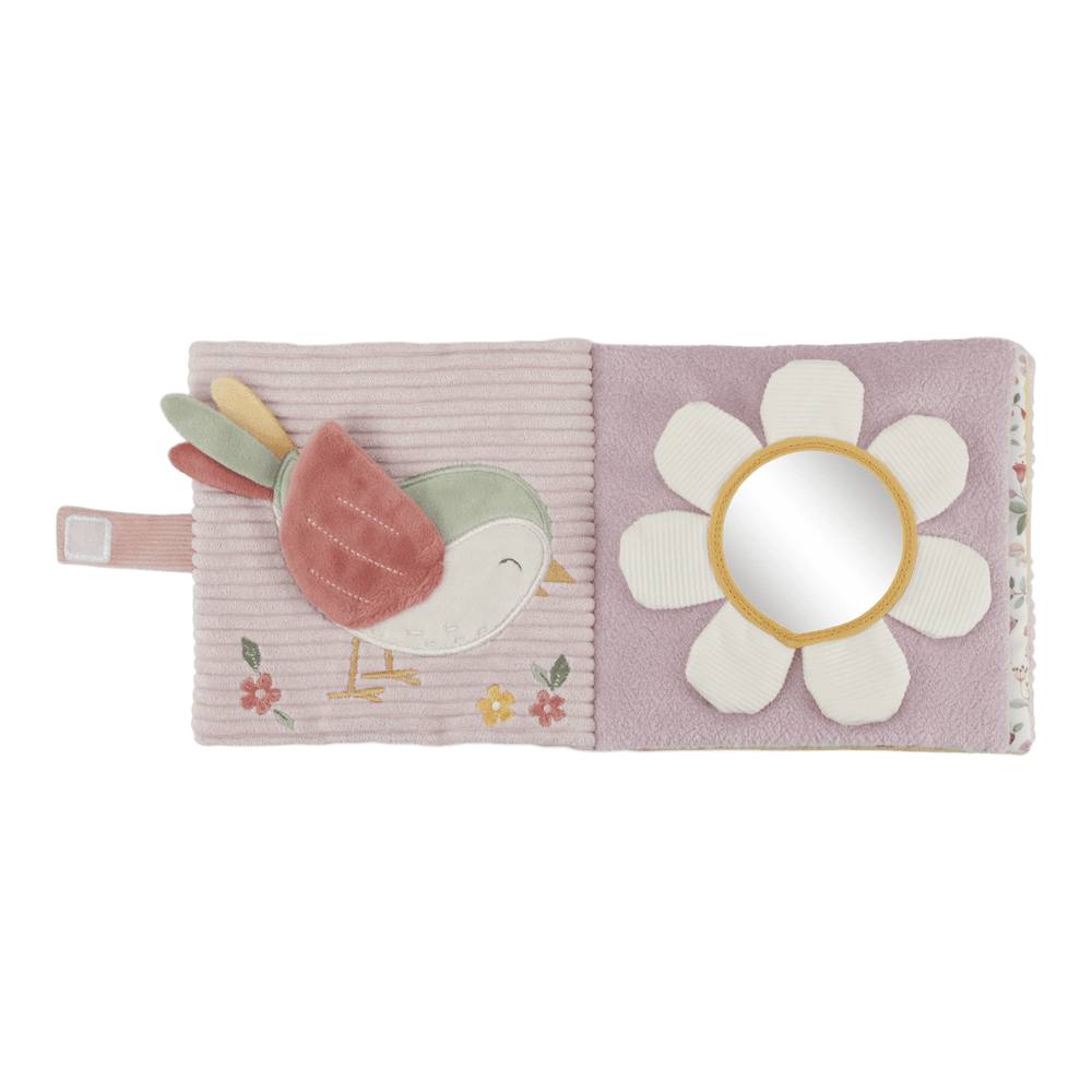 Little Dutch rosa Stoffbuch mit Aktivitäten Fairy Garden