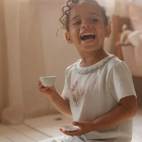 Little Dutch rosa Tee Set 13-teilig - Fairy Garden Teeservice