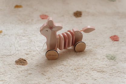 Little Dutch rosa Wackelziehspielzeug Reh - Fairy Garden Hirsch