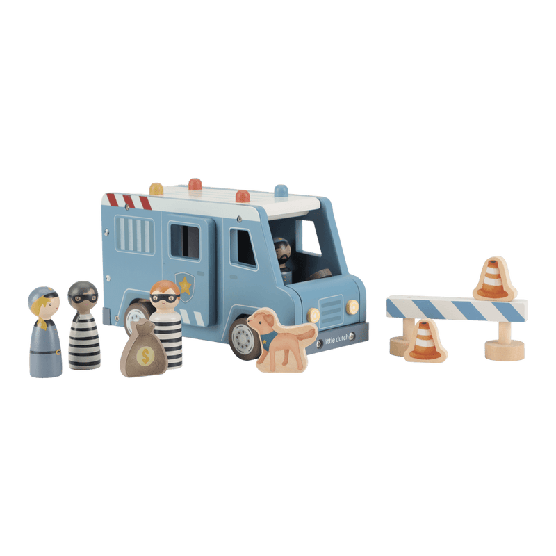 Little Dutch Holz Polizeibus