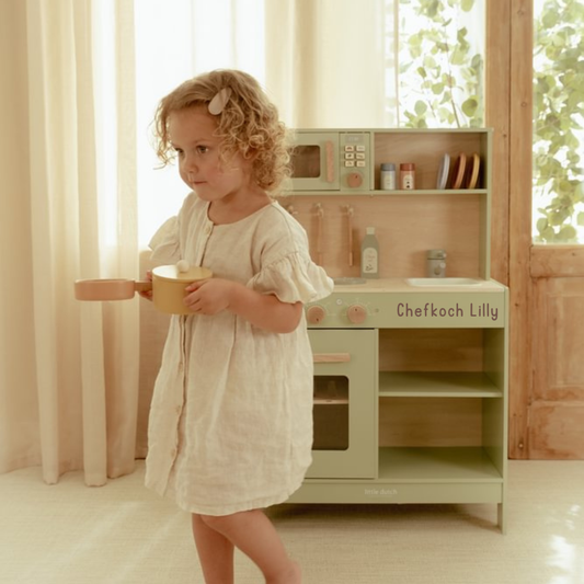 Little Dutch Holzspielküche Detailansicht