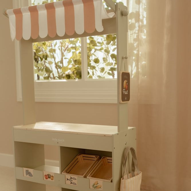 Little Dutch Marktstand & Cafe - in one - Holz FSC