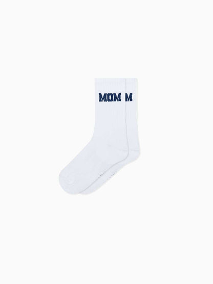 Famvibes Mom College Socken weiß