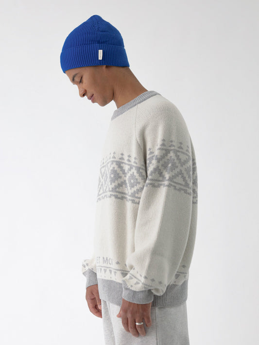 Famvibes Beanie Snuggly Adult Winternight Blau