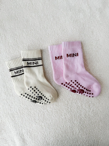 Famvibes Mini Stoppersocken rosa