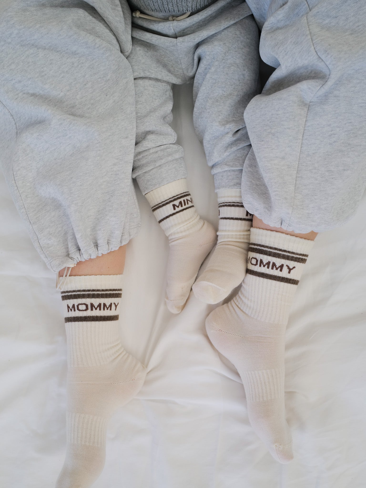 Famvibes Mini Wollsocken braun