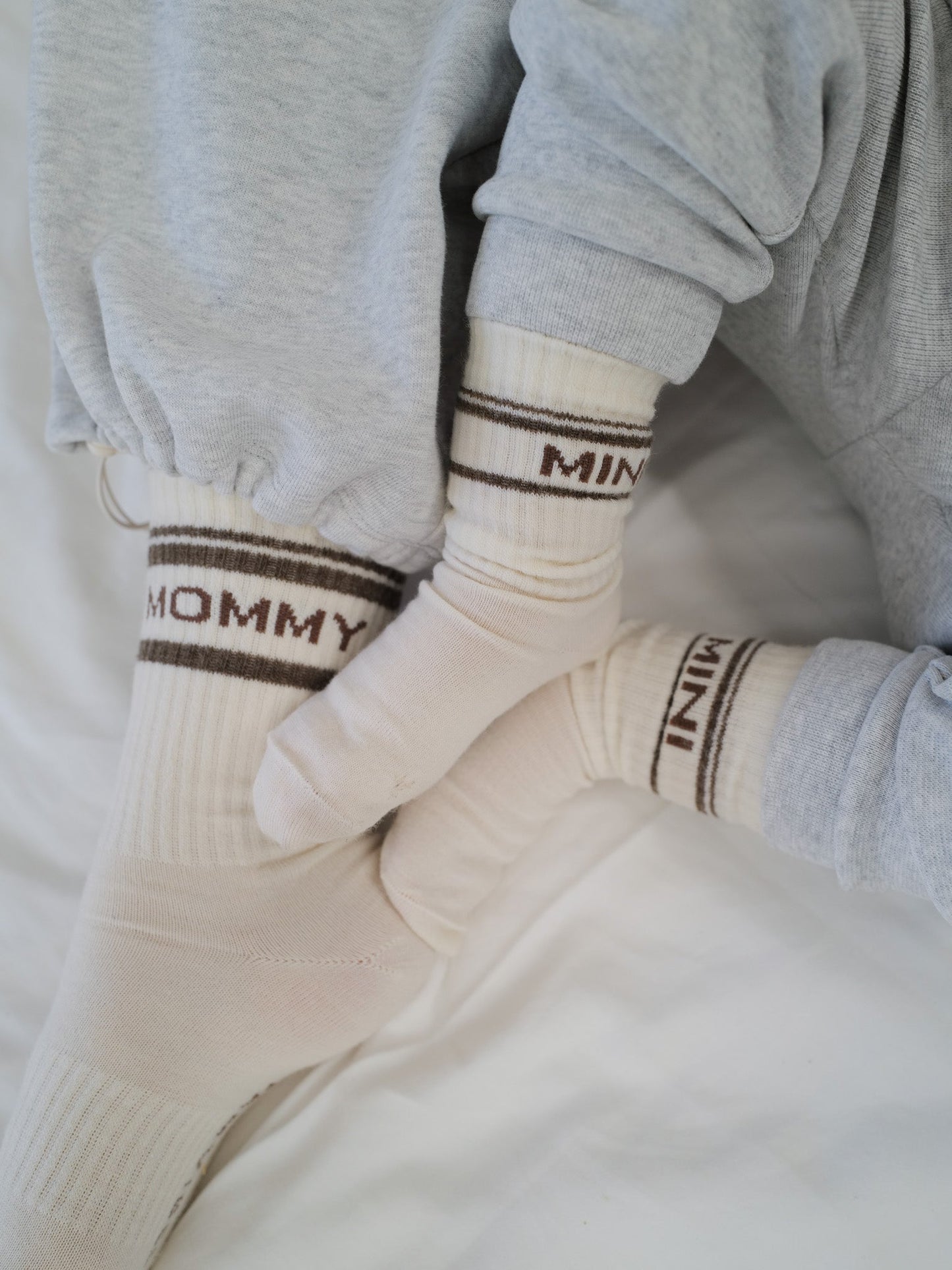 Famvibes Mini Wollsocken braun