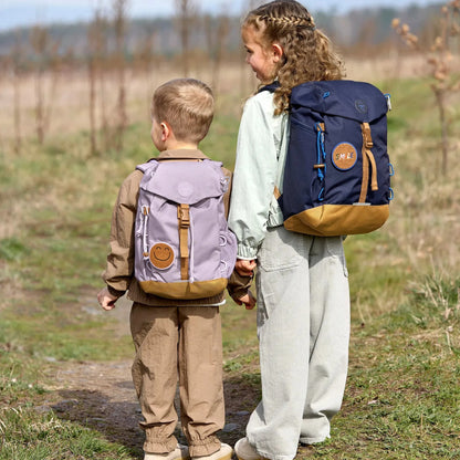 Lässig Wanderrucksack Little Gang Dunkelblau