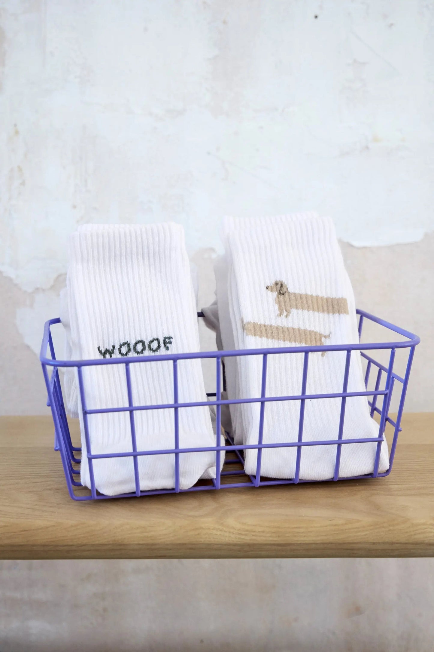 Palopa PALOPA Tennis Socken 2er Set - Lettering Blue Grey