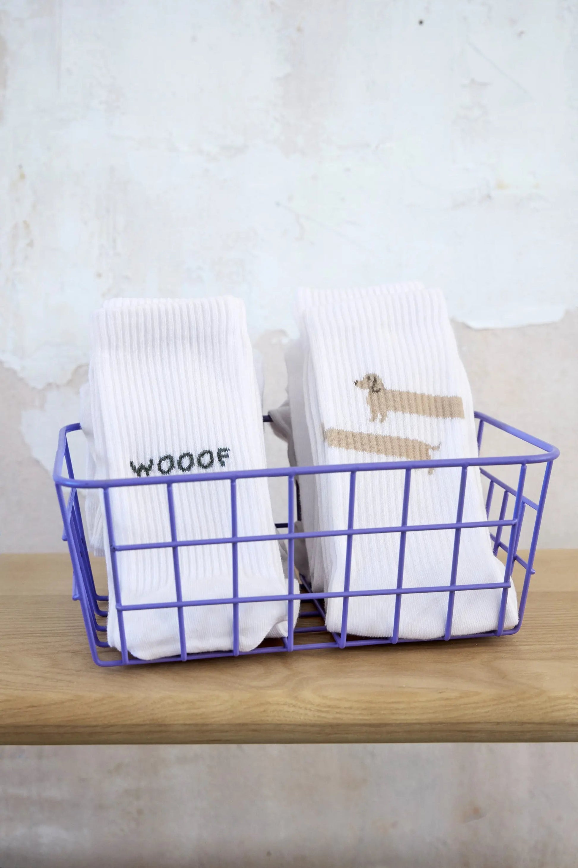 Palopa PALOPA Tennis Socken 2er Set - Lettering Blue Grey