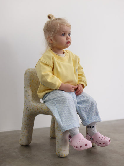 Famvibes Vichykaro Pants Kids Blau