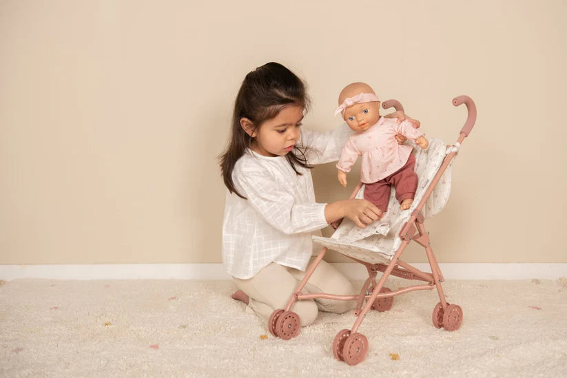 Little Dutch Puppe Buggy Set Lily und Puppenbuggy Detailansicht