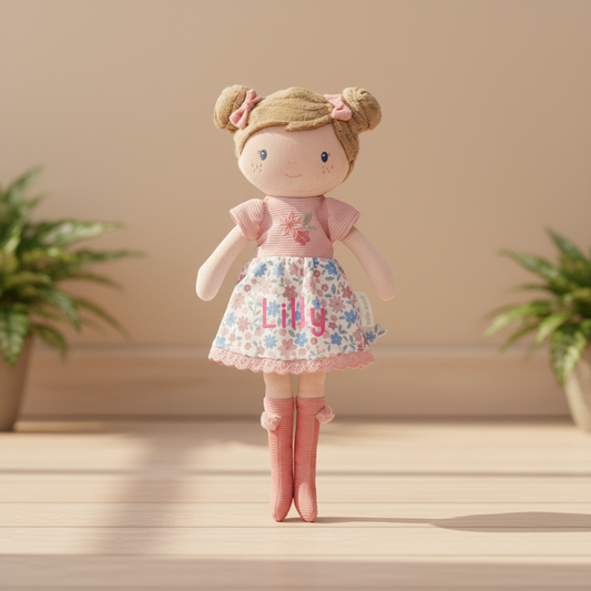 Little Dutch Kuschelpuppe Rosa 35 cm Personalisierung Name