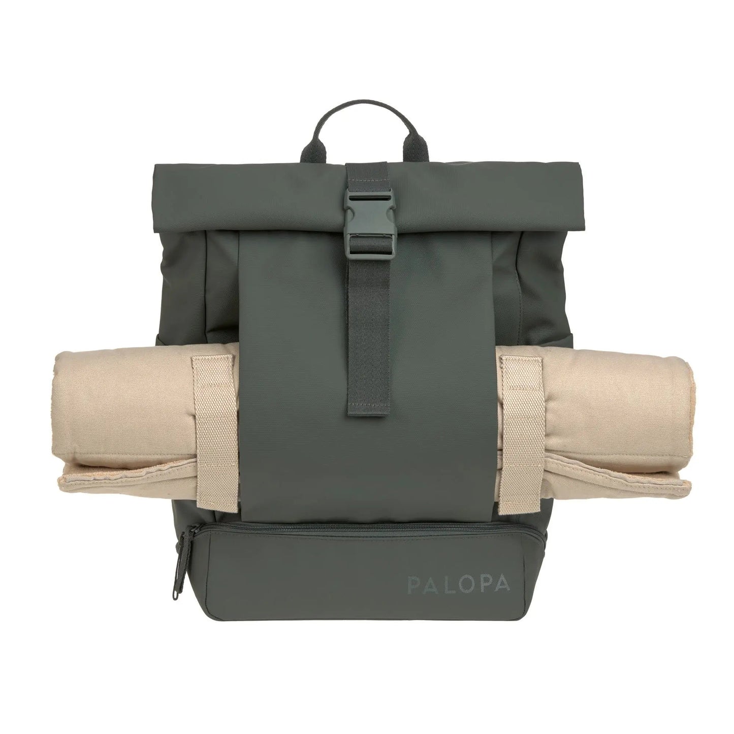 Palopa Rolltop Rucksack - Yoska Dunkelgrün