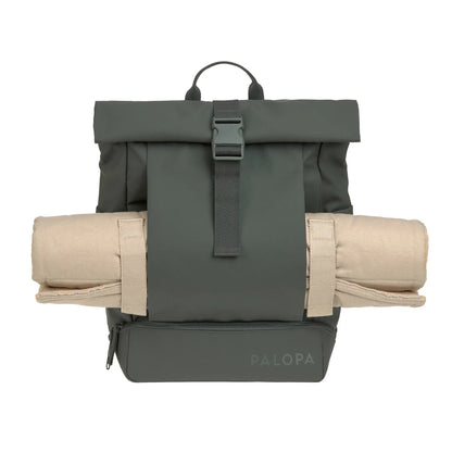 Palopa Rolltop Rucksack - Yoska Dunkelgrün