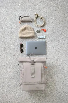 Palopa Rolltop Rucksack Yoska - Taupe Bild 11