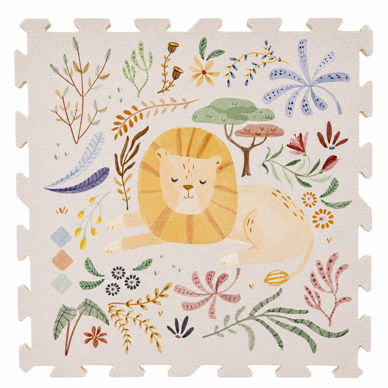 Little Dutch Safari Schaumstoffmatte Mat XL 2017501, Detail 2