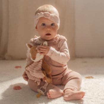 Little Dutch rosa Schnuffeltuch Reh - Fairy Garden Kuscheltuch