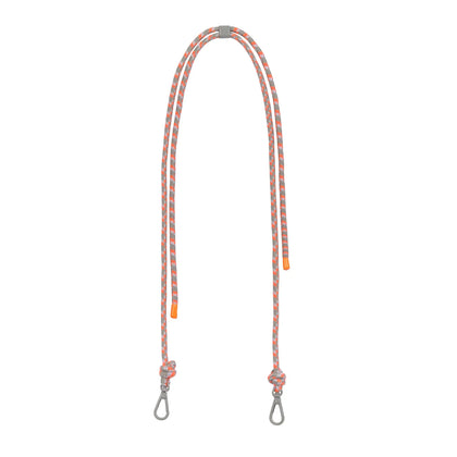 Palopa Schultergurt Leckerlibeutel Taupe Neon Orange