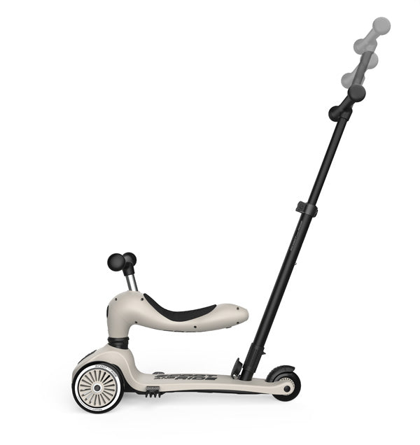 scoote and ride Highwaykick 1 Push and Go ash mit Verpackung